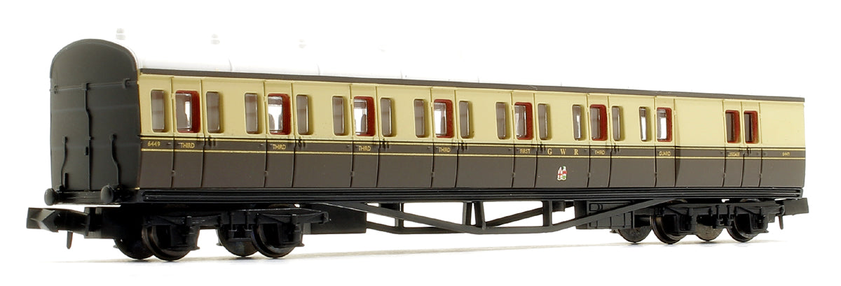 B Set Coach Pack GWR Cities Crest Chocolate & Cream 6449 & 6450