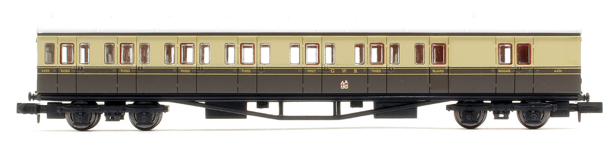 B Set Coach Pack GWR Cities Crest Chocolate & Cream 6449 & 6450