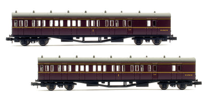 Pre-Owned B Set Coach Twin Pack BR Lined Maroon 6969 & 6940