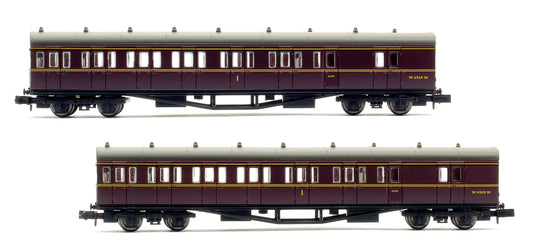 Pre-Owned B Set Coach Twin Pack BR Lined Maroon 6969 & 6940