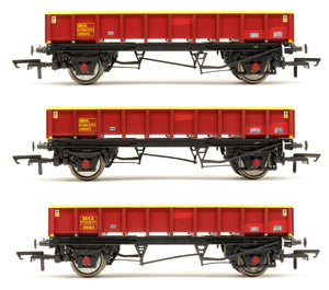Set of 3 MHA Coalfish Wagons - DB Livery - Pack 2