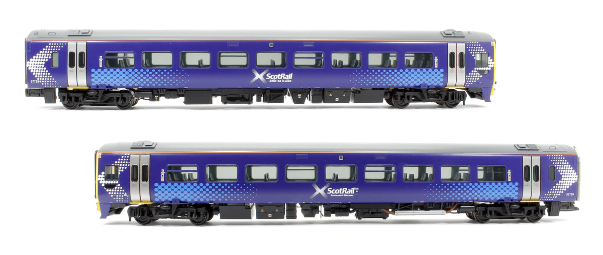 Pre-Owned Class 158 2-Car DMU 158729 ScotRail Saltire DCC SOUND