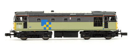 Class 33/0 33042 Triple Grey Construction Sector Diesel Locomotive