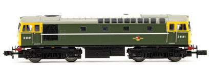 Pre-Owned Class 33/0 D6561 BR Green with Full Yellow Front Diesel Locomotive DCC FITTED