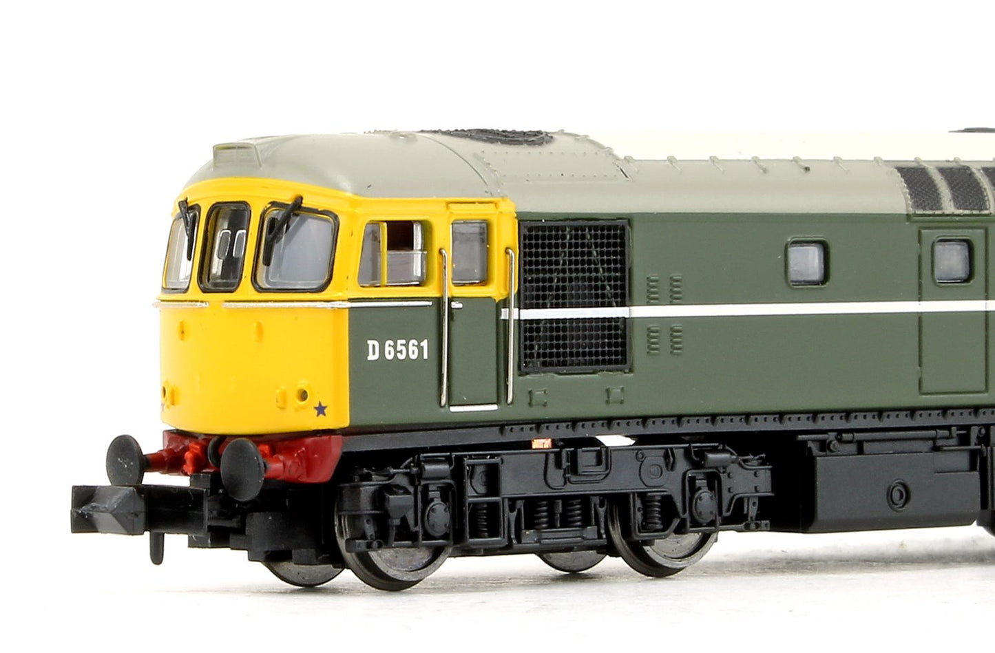 Pre-Owned Class 33/0 D6561 BR Green with Full Yellow Front Diesel Locomotive DCC FITTED