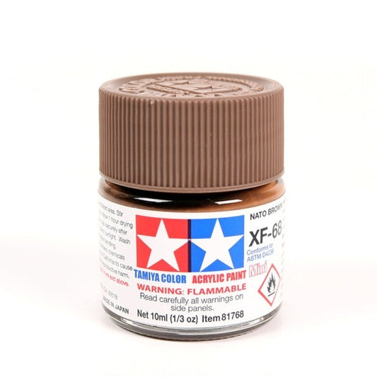 TAMIYA ACRYLIC MINI XF-68 NATO BROWN