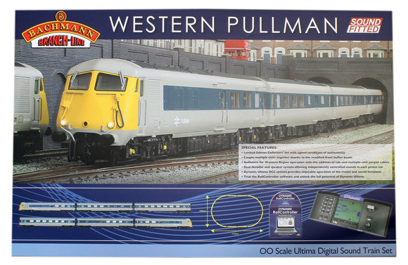 Western Pullman Dynamis Ultima Digital Sound Train Set in Grey/Blue British Rail Pullman livery