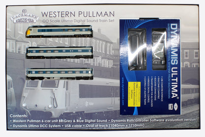 Pre-Owned Western Pullman Dynamis Ultima Digital Sound Train Set in Grey/Blue British Rail Pullman livery