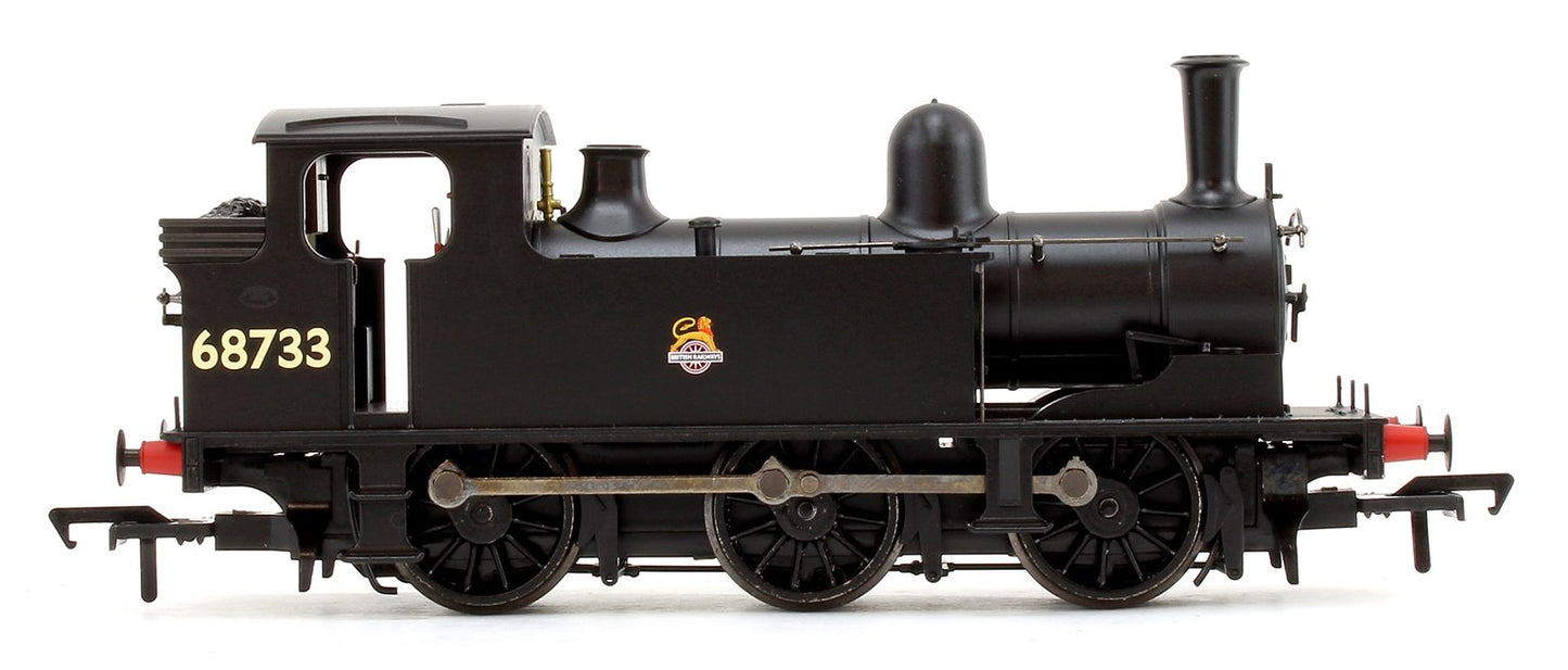 LNER J72 Class BR Black Early Emblem 0-6-0 Tank Locomotive No.68733