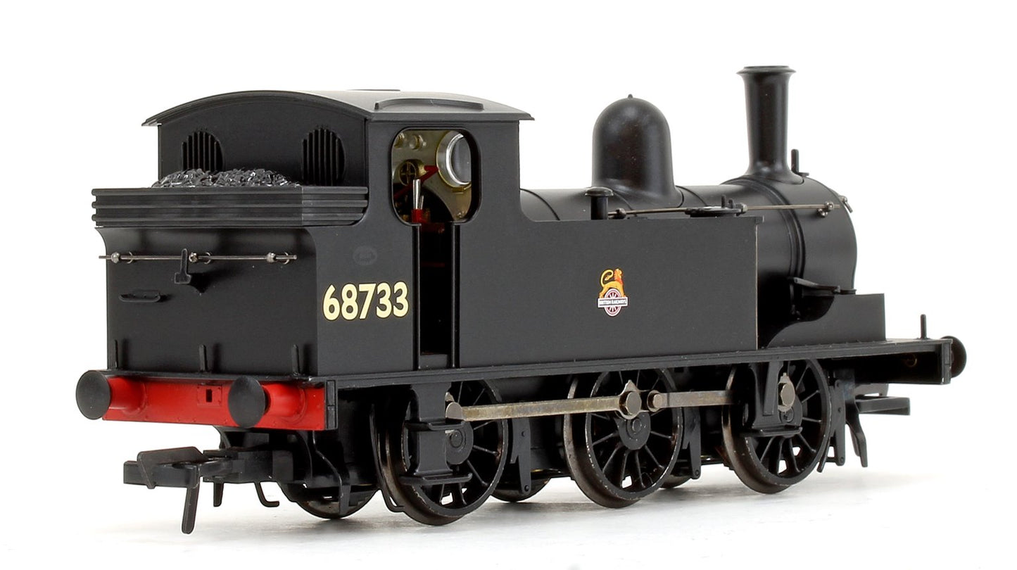 LNER J72 Class BR Black Early Emblem 0-6-0 Tank Locomotive No.68733