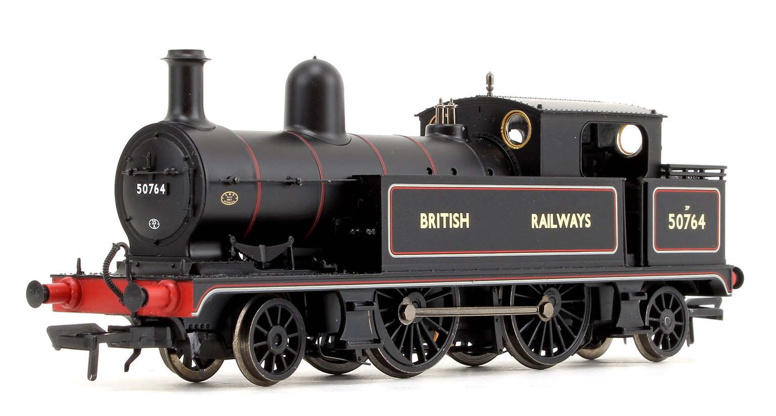 L&YR 2-4-2 Tank British Railways Lined Black Locomotive No.50764