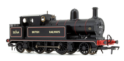 L&YR 2-4-2 Class 5 Tank British Railways Lined Black Locomotive No.50764