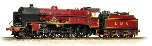 LMS 5XP 'Patriot' 5551 'The Unknown Warrior' LMS Lined Crimson