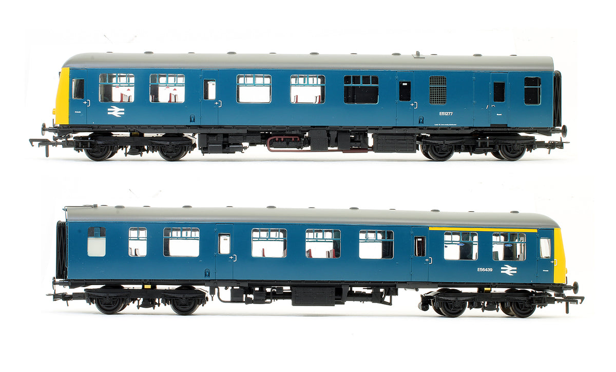 Pre-Owned Class 105 Two Car DMU BR Blue With Yellow Ends (DCC Fitted)