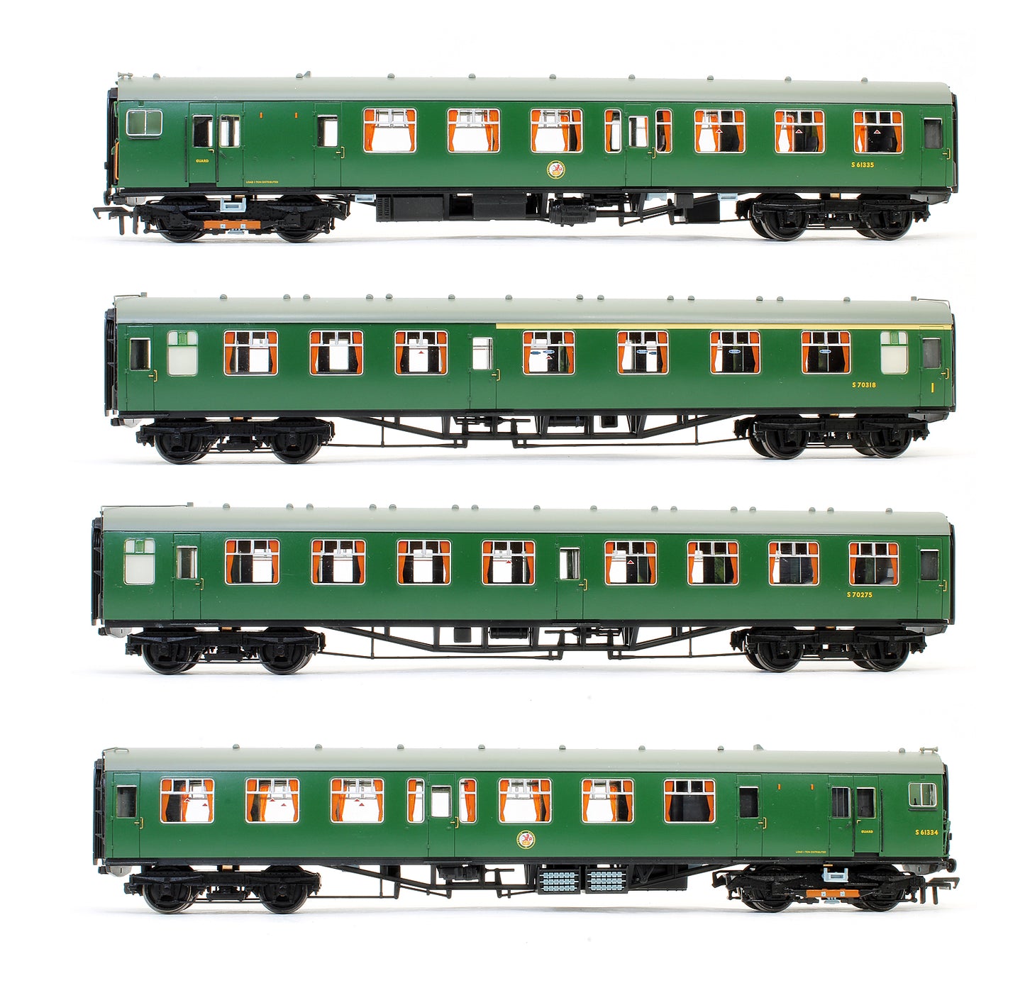 Pre-Owned 4CEP EMU 7126 Late SR Multiple Unit Green