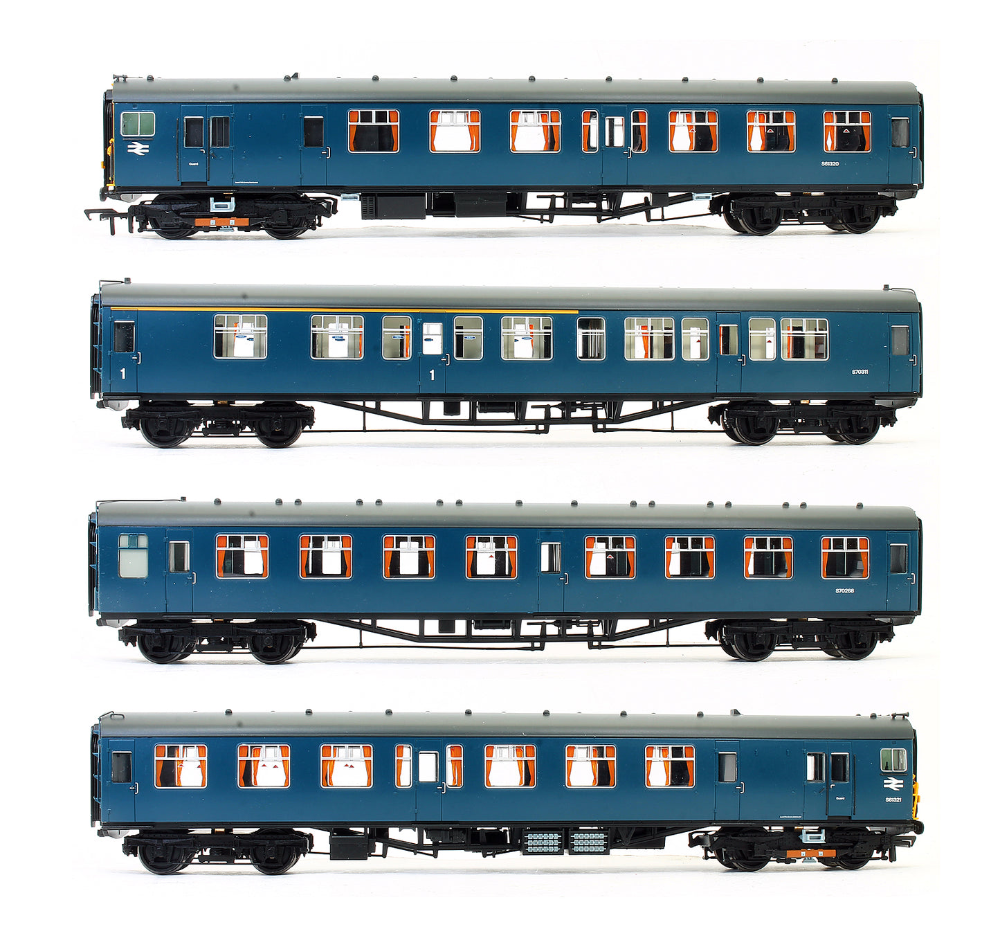 Pre-Owned BR Blue 4CEP Class 411 EMU 7119 4 Car Unit (Exclusive Edition)