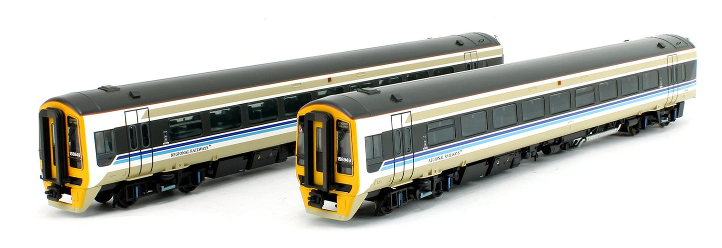 Class 158 2-Car DMU 158849 BR Regional Railways