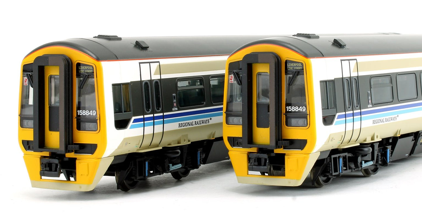 Class 158 2-Car DMU 158849 BR Regional Railways