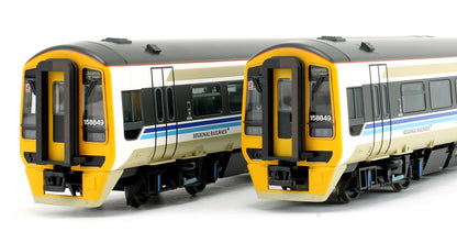 Class 158 2-Car DMU 158849 BR Regional Railways
