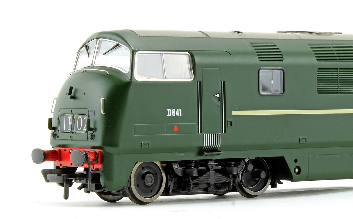 Pre-Owned 32-069 Class 43 Warship 'Roebuck' BR Green Diesel Locomotive D841 - DCC Fitted