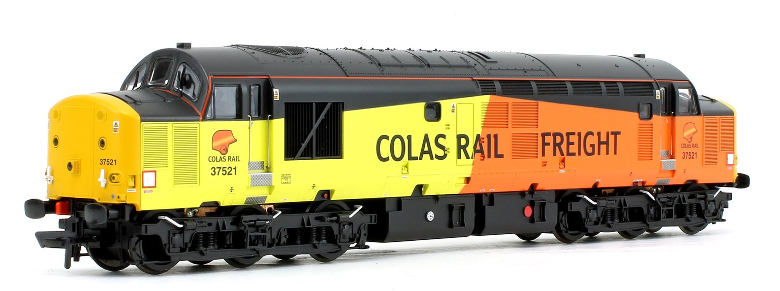 Class 37/5 Refurbished 37521 Colas Rail Freight Diesel Locomotive