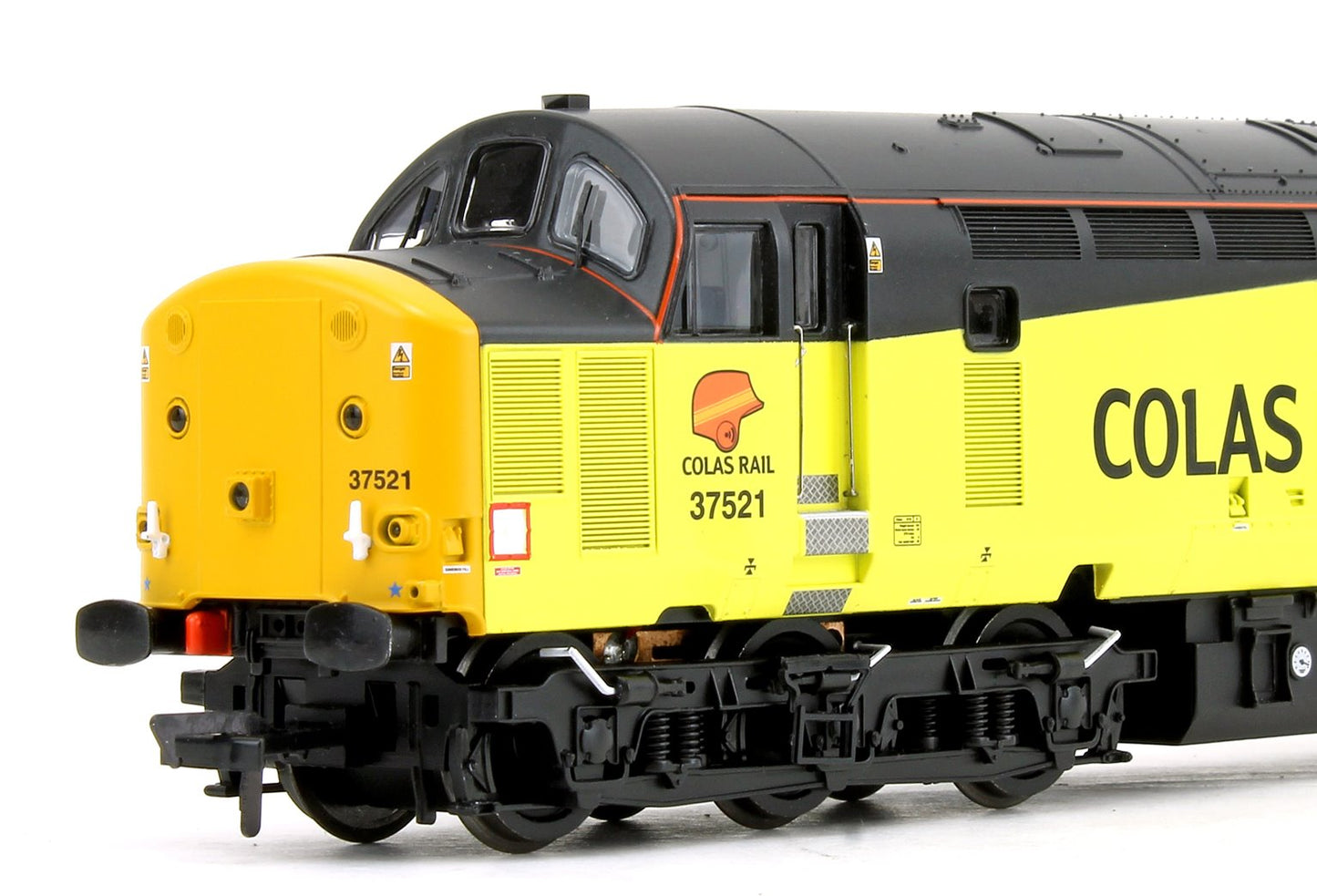 Pre-Owned 32-394 Class 37/5 Refurbished 37521 Colas Rail Freight Diesel Locomotive - DCC Fitted