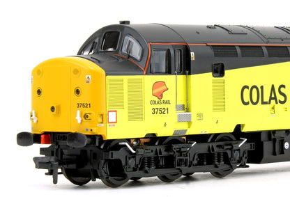 Pre-Owned 32-394 Class 37/5 Refurbished 37521 Colas Rail Freight Diesel Locomotive - DCC Fitted