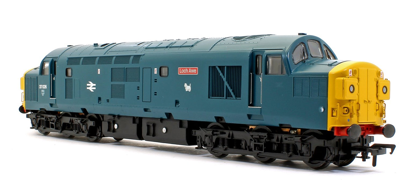 Pre-Owned Class 37/0 37026 'Loch Awe' BR Blue Diesel Locomotive - Exclusive Model