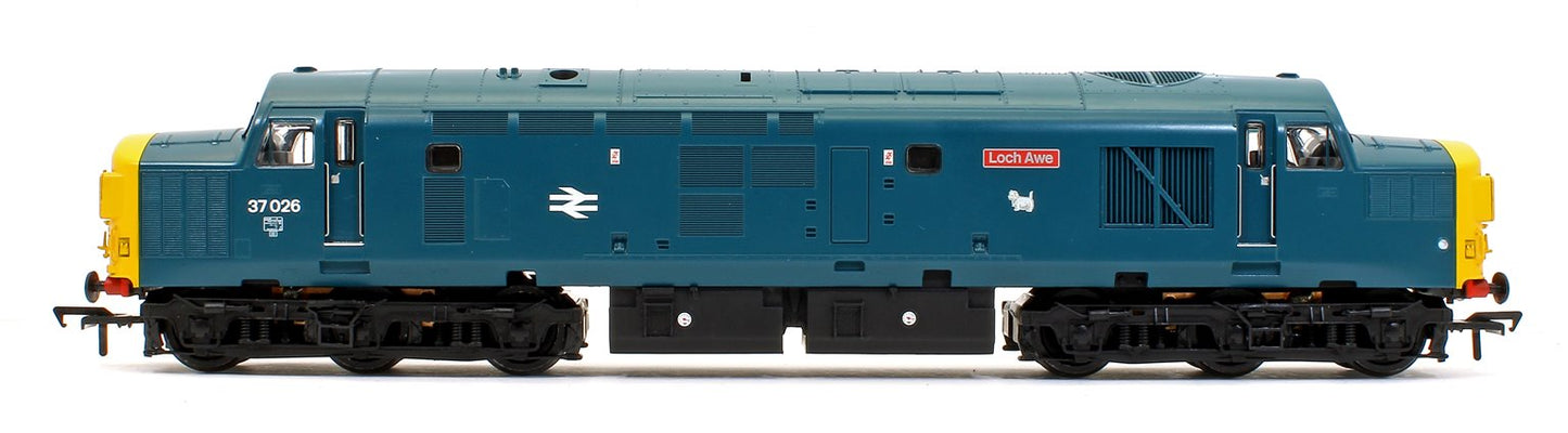 Pre-Owned Class 37/0 37026 'Loch Awe' BR Blue Diesel Locomotive - Exclusive Model