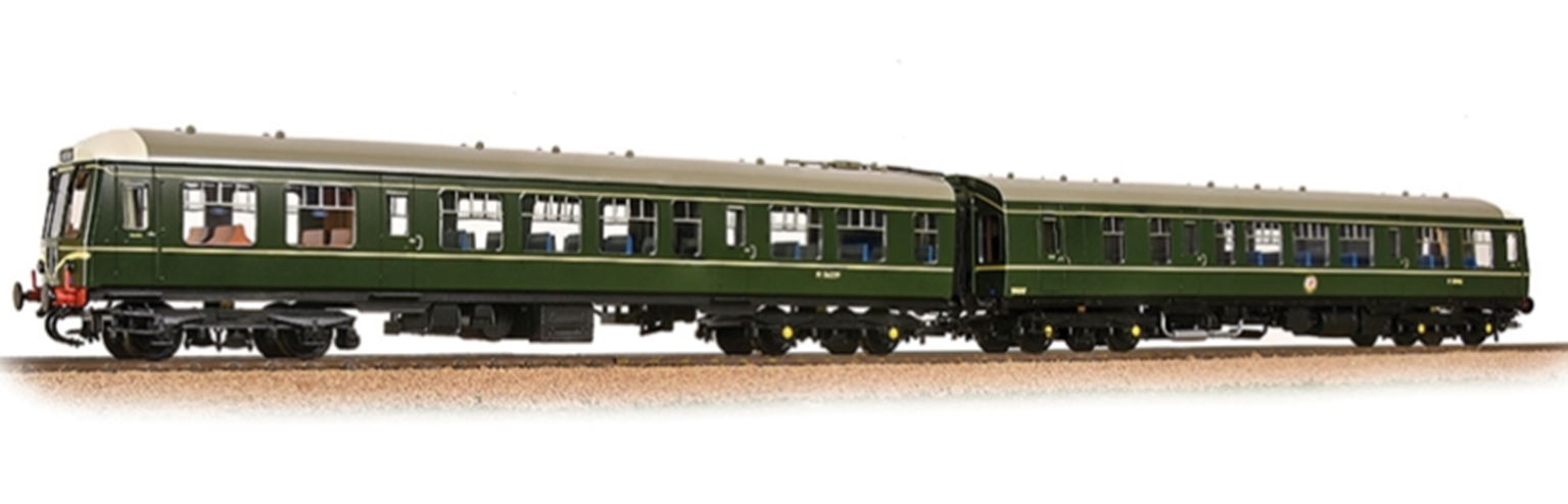 Class 108 2-Car DMU BR Green (Speed Whiskers)