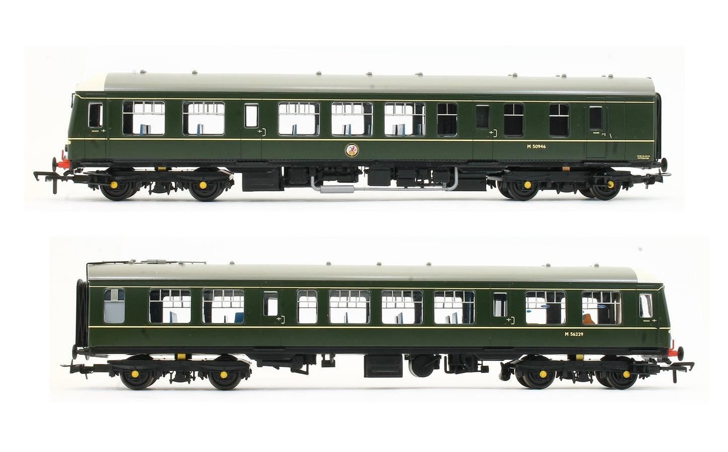 Class 108 2-Car DMU BR Green (Speed Whiskers)