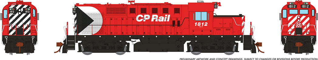 RS-18u CP Rail w/Multimark #1812 Diesel Locomotive