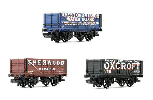 Pre-Owned 33-026 Set Of 3 Coal Traders Classics (Derbs / Notts) Wagons