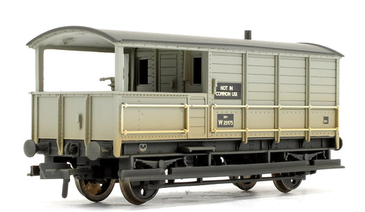 20 Ton Toad Brake Van BR Grey (Weathered Edition)