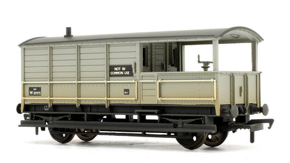 20 Ton Toad Brake Van BR Grey No.35979 - Weathered