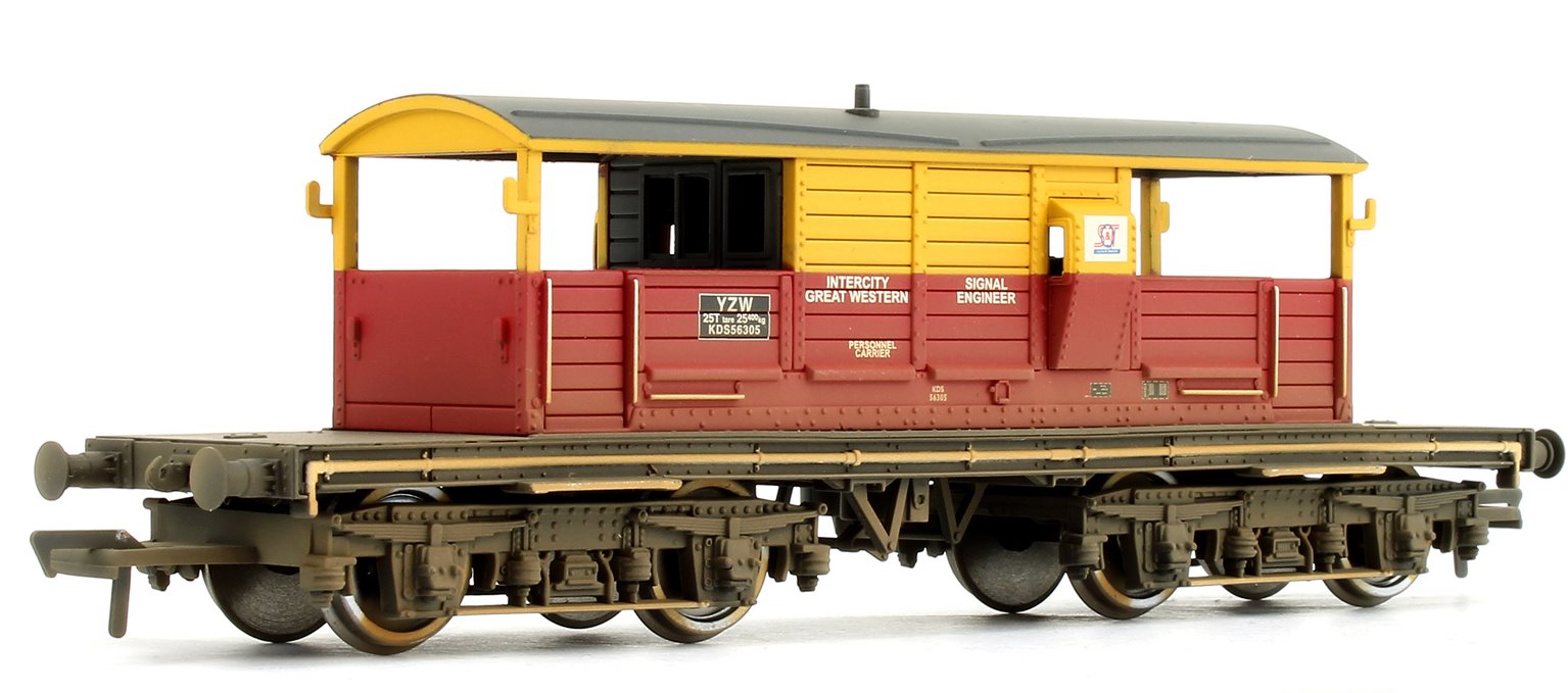 25 Ton Queen Mary Brake Van SatLink (Weathered Edition)