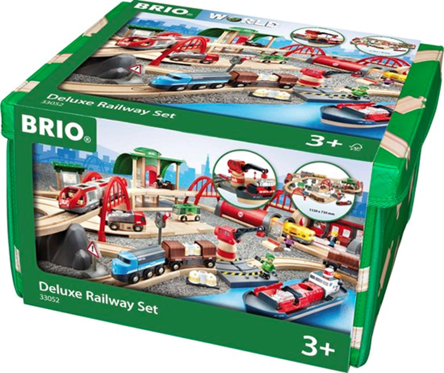 BRIO WORLD - Deluxe Railway Set