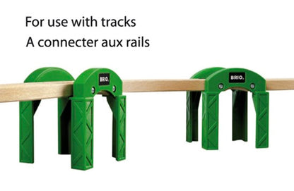 BRIO WORLD - Stacking Track Supports