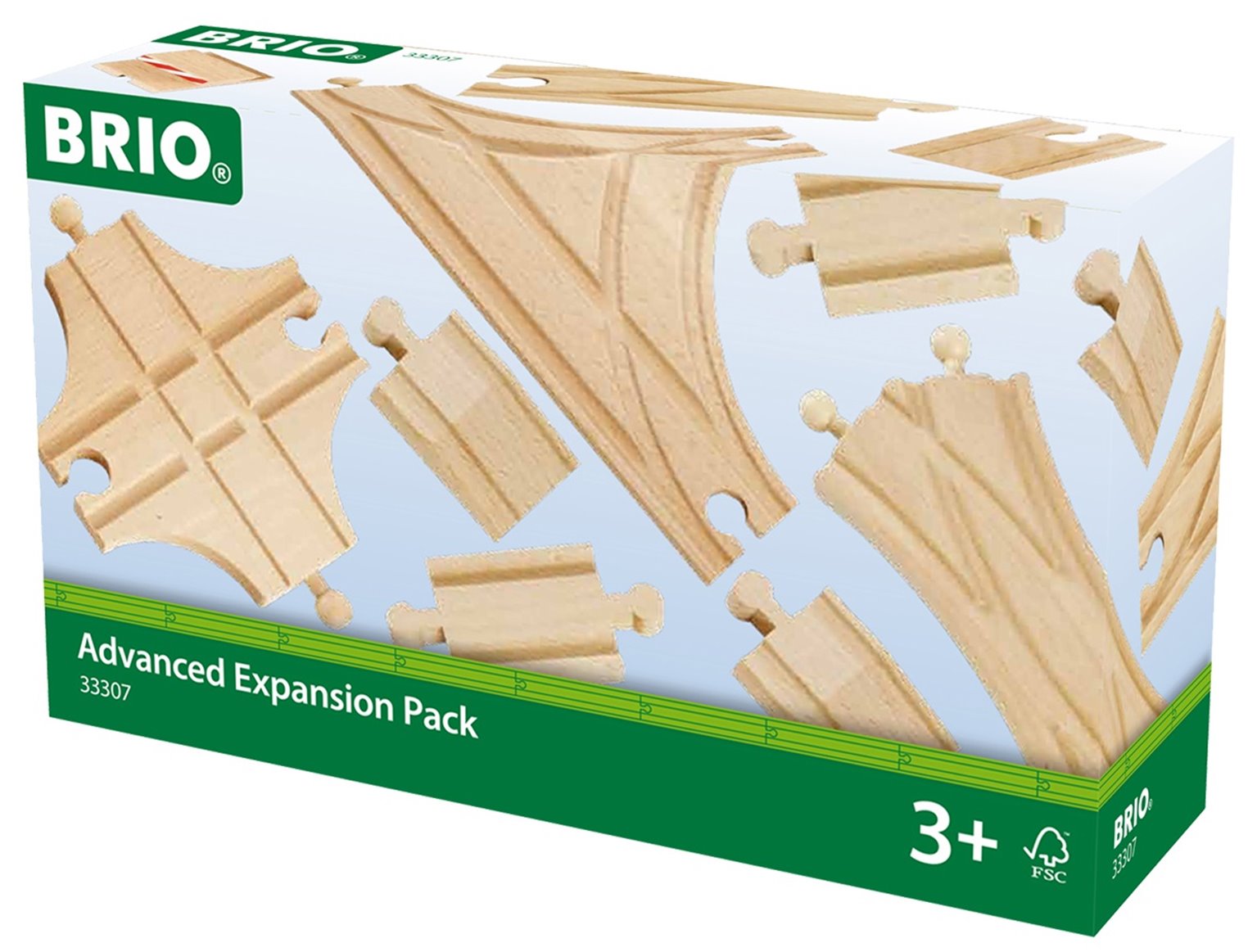 BRIO World Railway Track Expansion Pack - Advanced