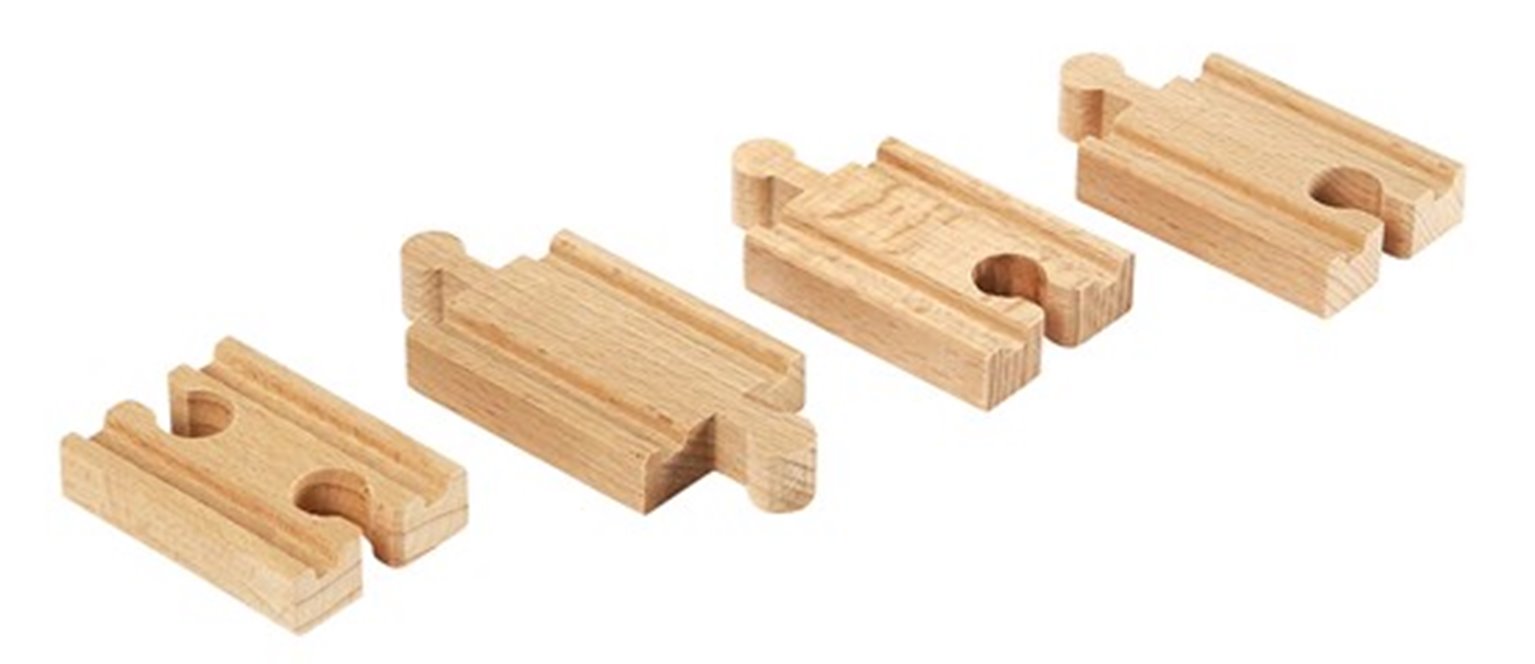 BRIO WORLD - Mini Straight Tracks for Railway