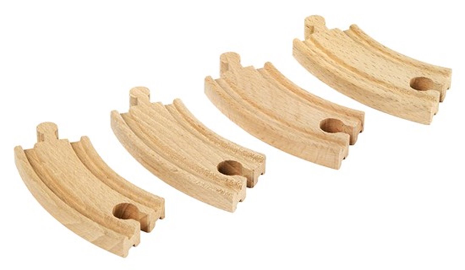 BRIO WORLD - Short Curved Tracks for Railway