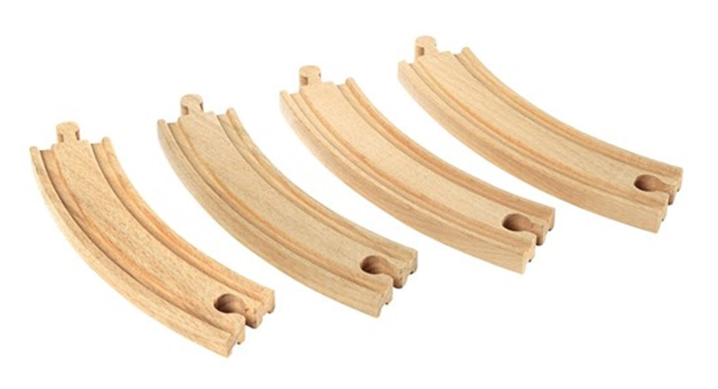 BRIO WORLD - Large Curved Tracks for Railway