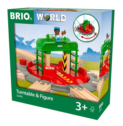 BRIO WORLD - Turntable & Figure