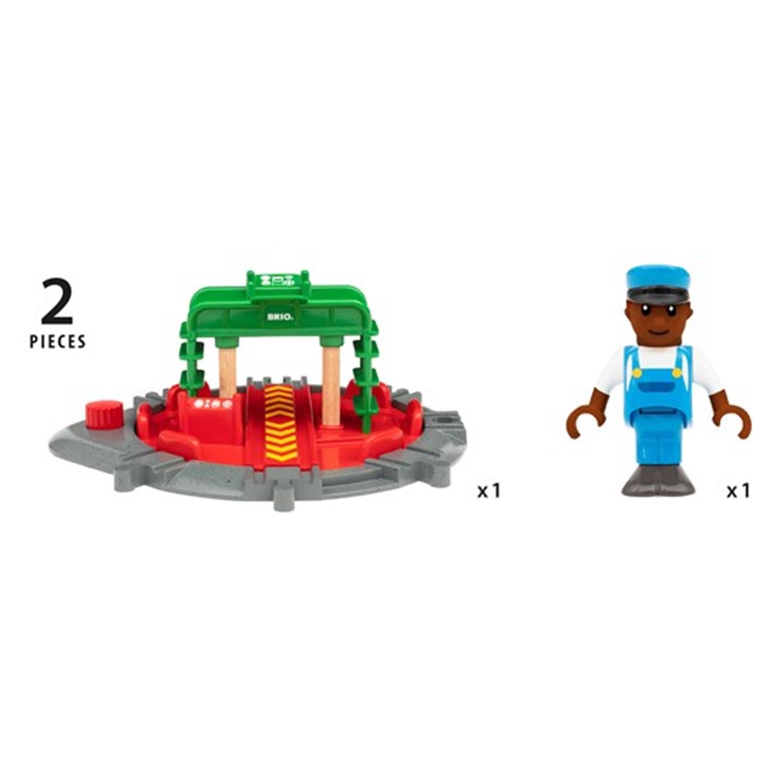 Brio 33476 BRIO WORLD Turntable Figure – Rails