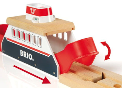 BRIO WORLD - Ferry Ship for Railway