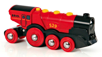 BRIO World - Mighty Red Action Locomotive