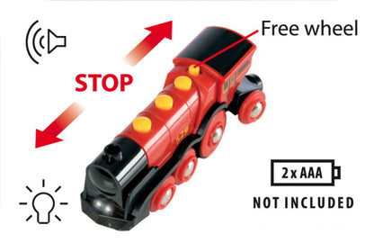 BRIO World - Mighty Red Action Locomotive