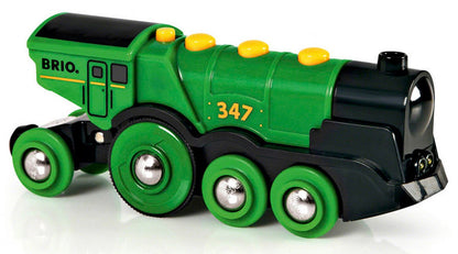 BRIO World - Big Green Action Locomotive