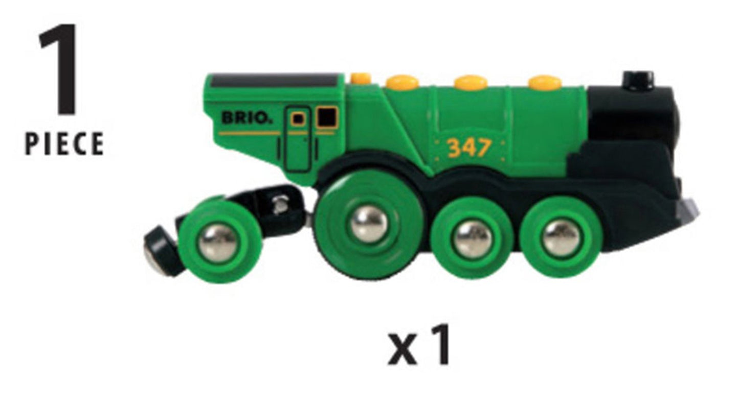 BRIO World - Big Green Action Locomotive