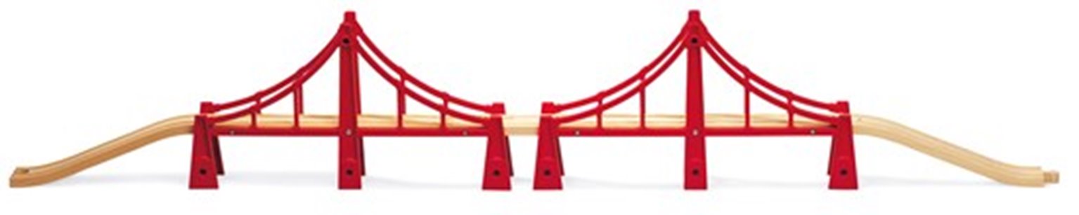 BRIO WORLD - Double Suspension Bridge